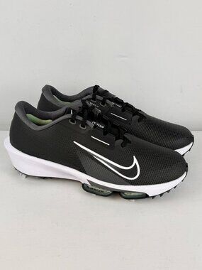 Men's 10.5-Nike Air Zoom Infinity Tour Next%2 Golf Shoes Black/Green-FD0217-002